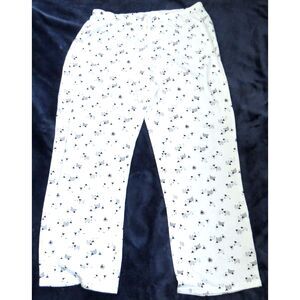 Croft & Barrow Women's Knit Pajama Pants Sheep pattern  Large  EUC